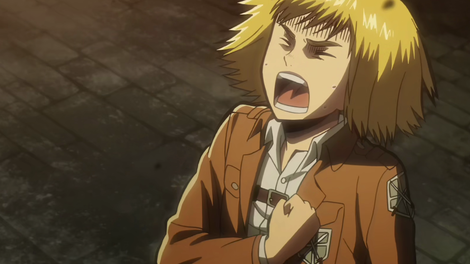 Armin Salute Attack on Titan