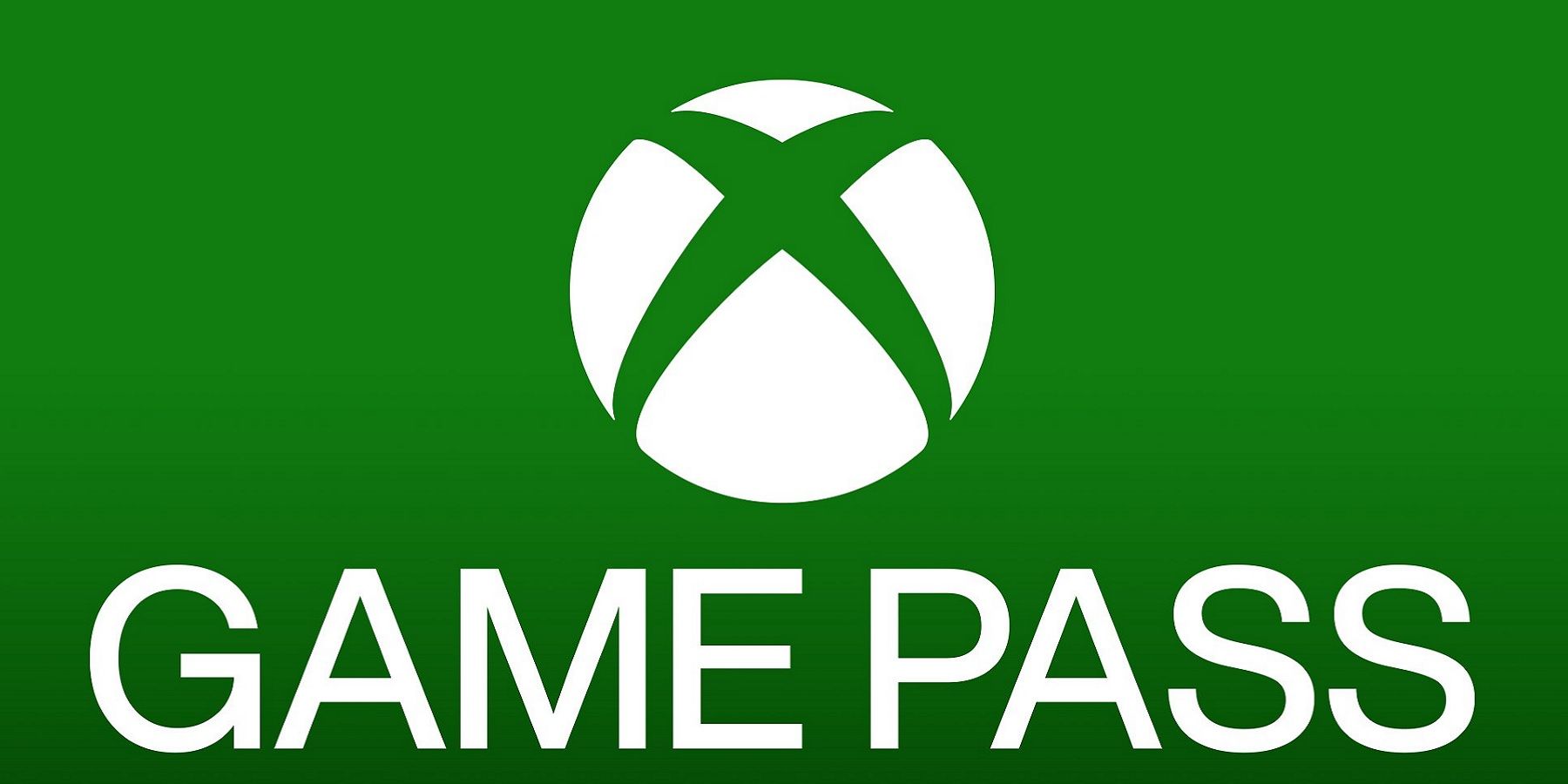 xbox game pass white logo green background