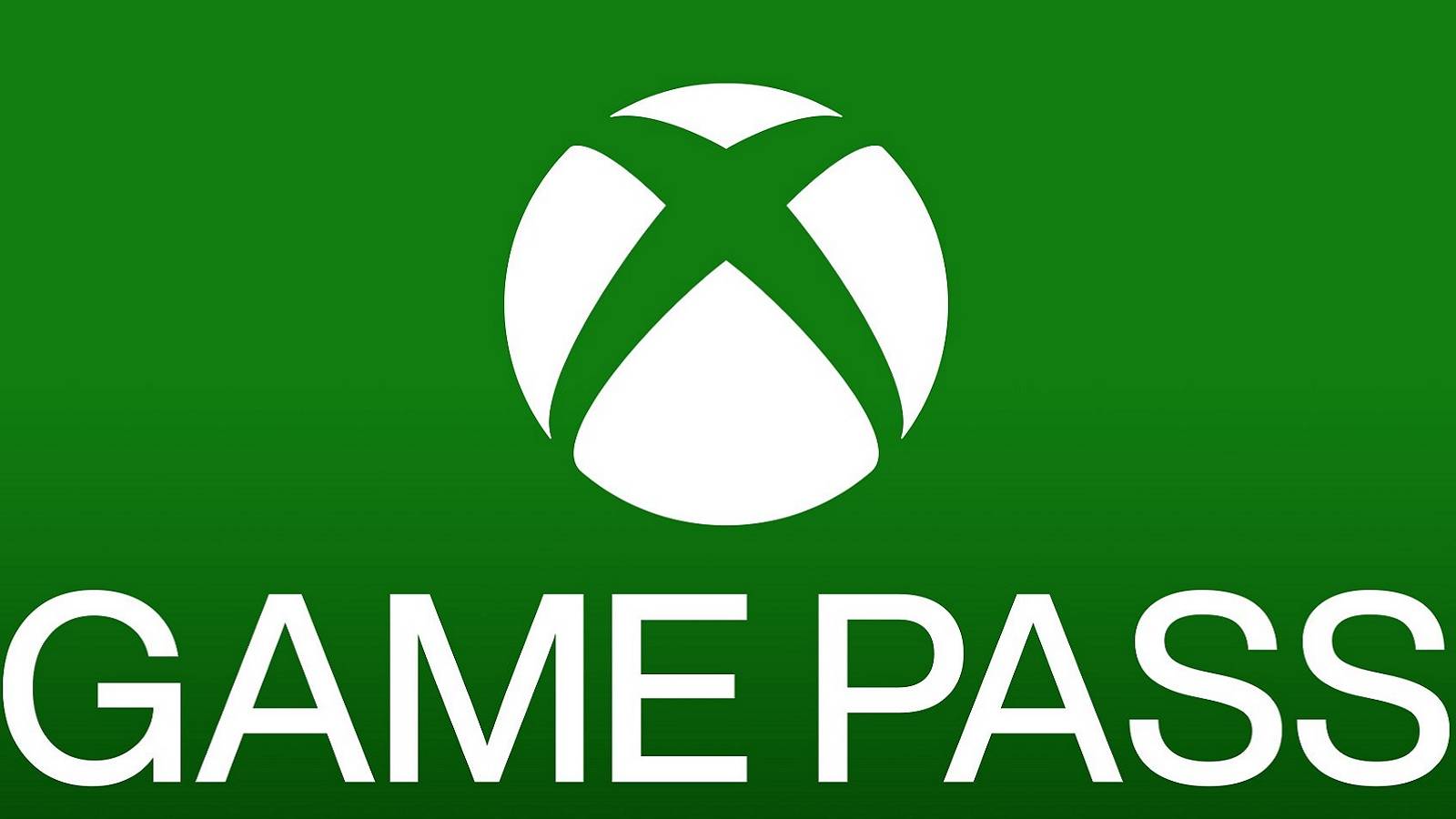 xbox game pass white logo green background