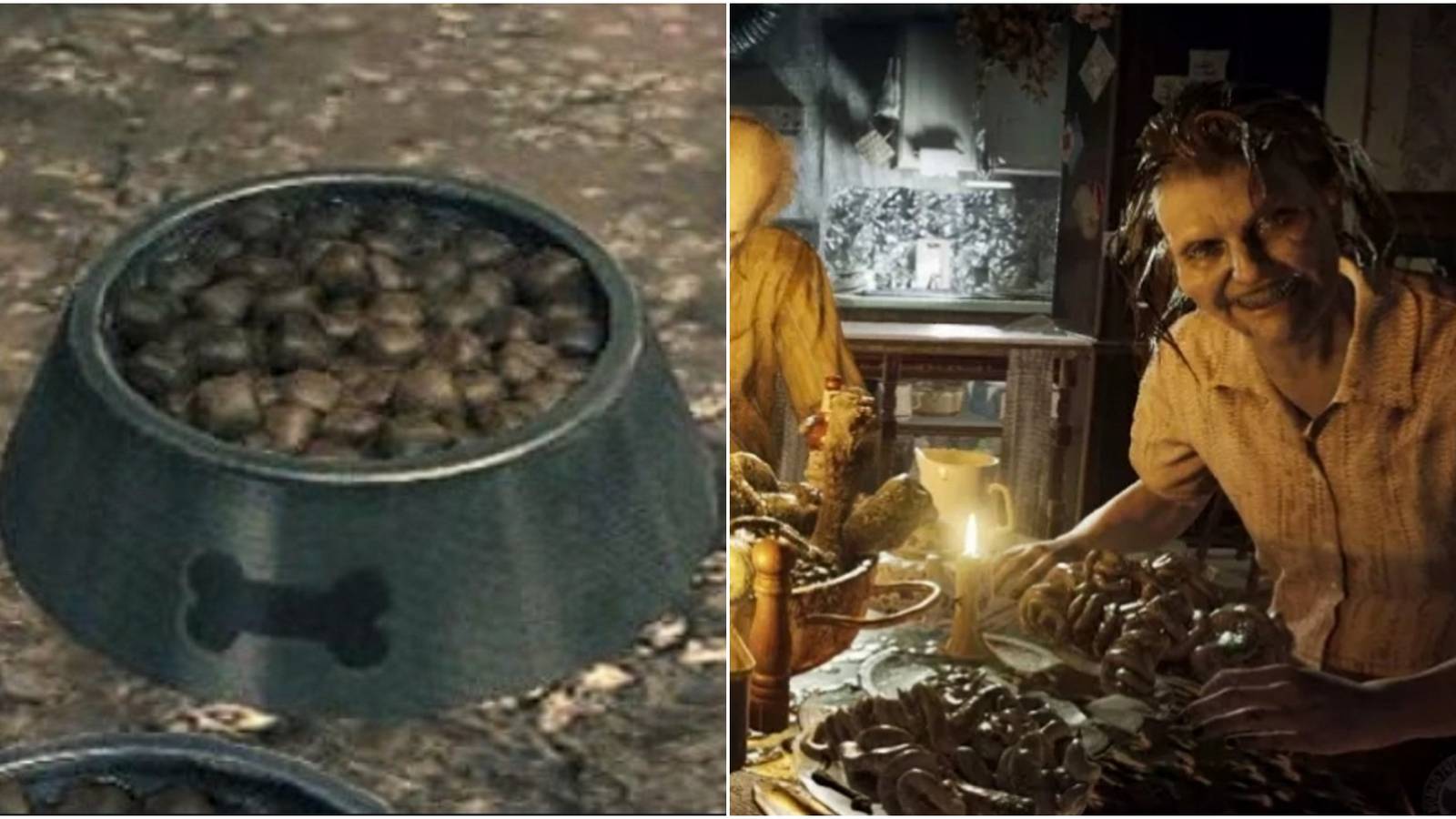 Dog Food from Wolfenstein and Baker Family from RE 7