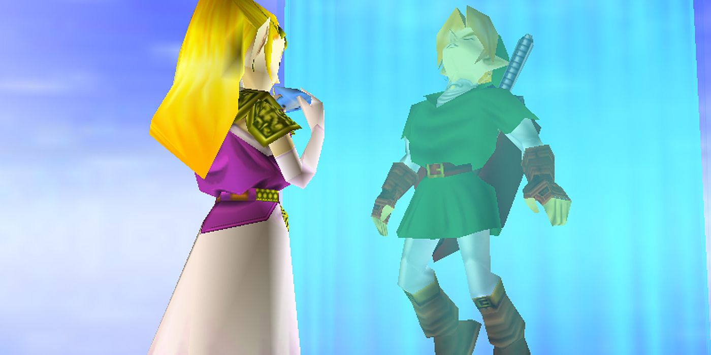 Zelda mengirimkan tautan kembali ke waktu Ocarina of Time