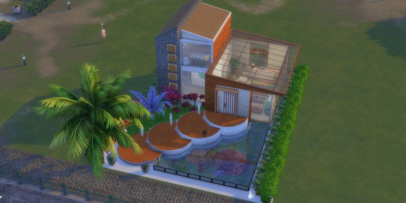 みぞえ765 Starter home in the sims 4