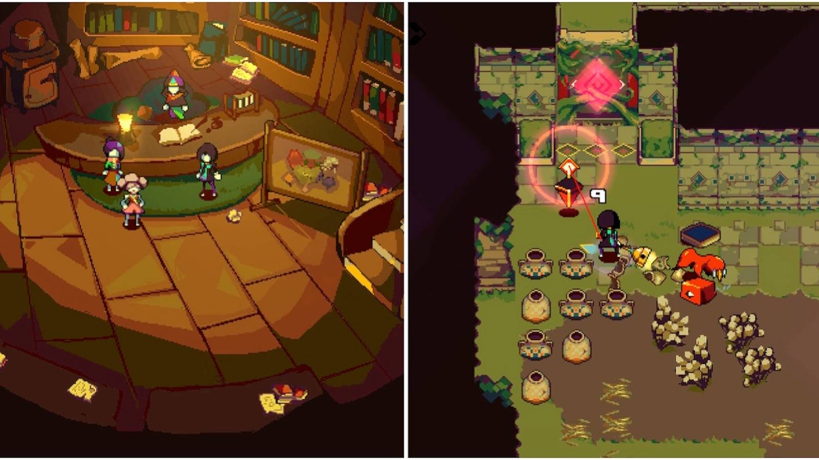 A cutscene featuring characters and fighting enemies in Anuchard