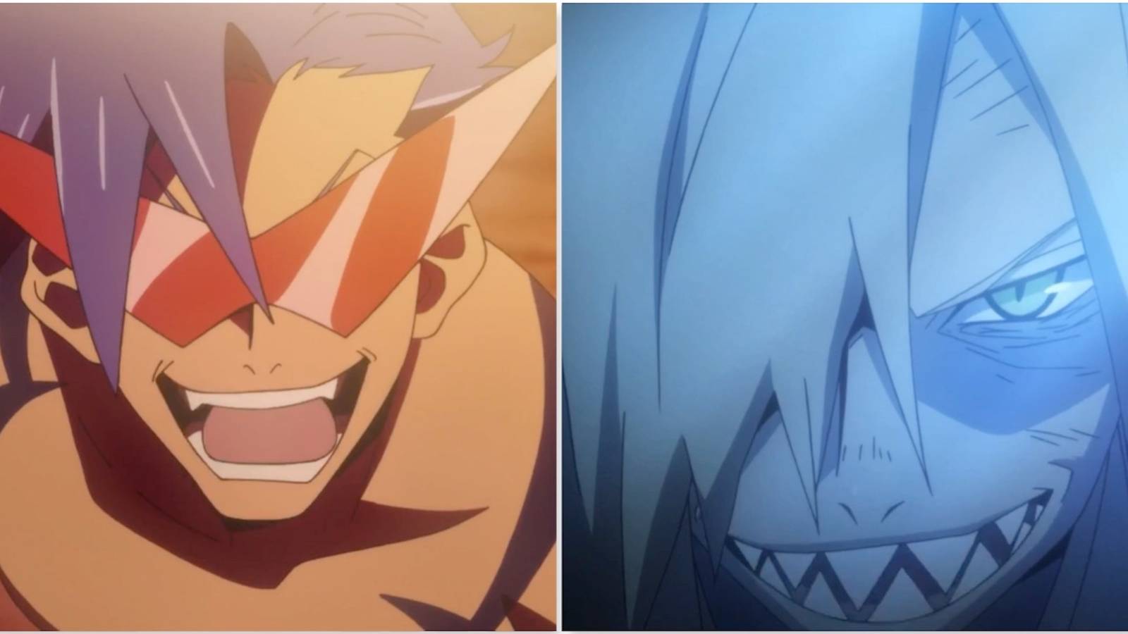 Kamina and Viral from Gurren Lagann