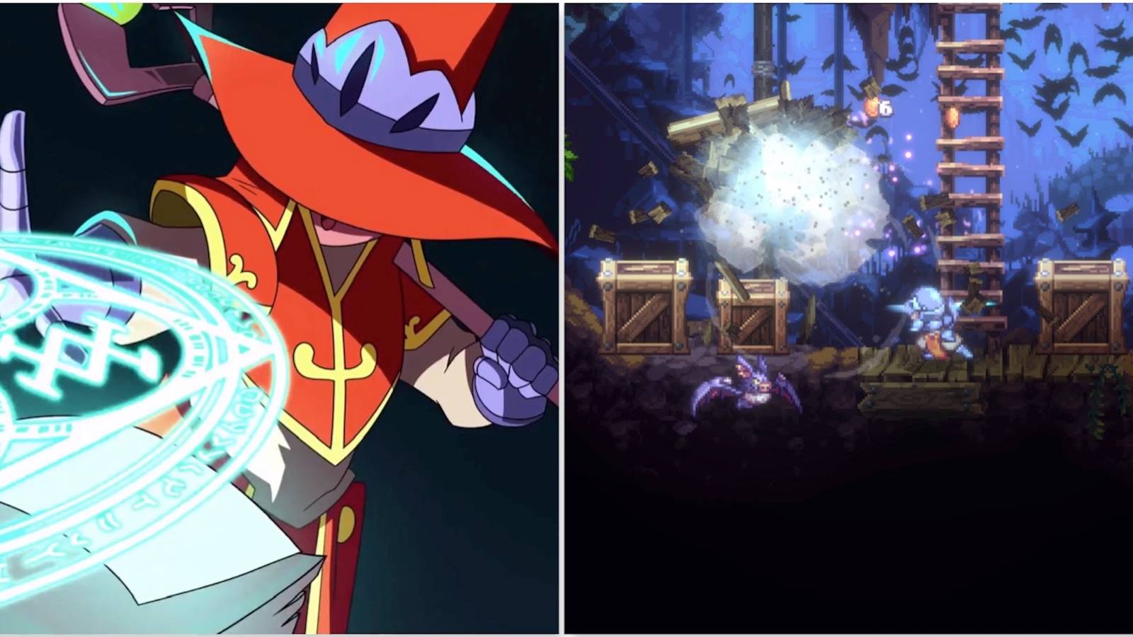 The Caster class and fighting enemies in Souldiers