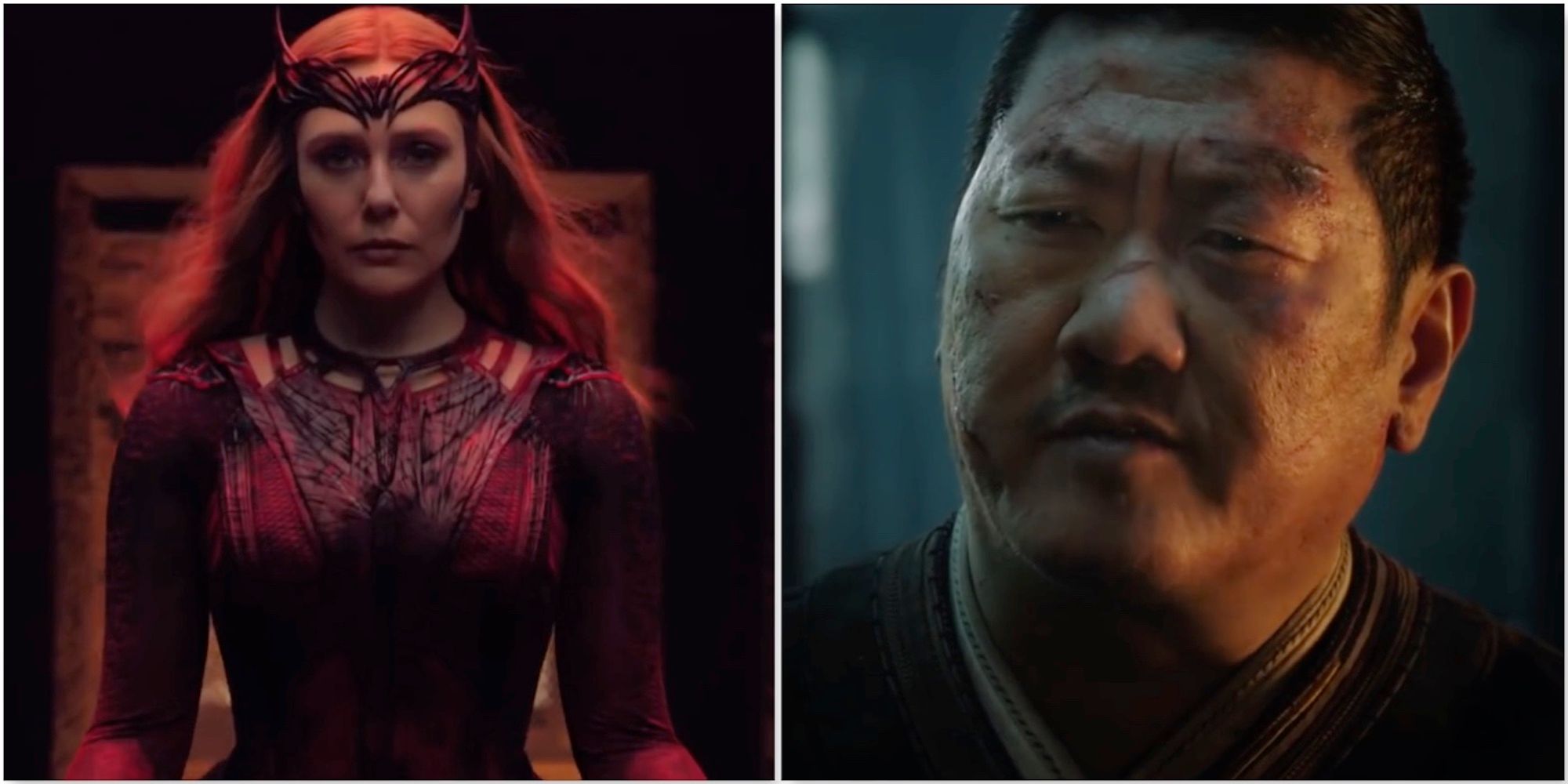 Wanda and Wong from Doctor Strange in the Multiverse of Madness