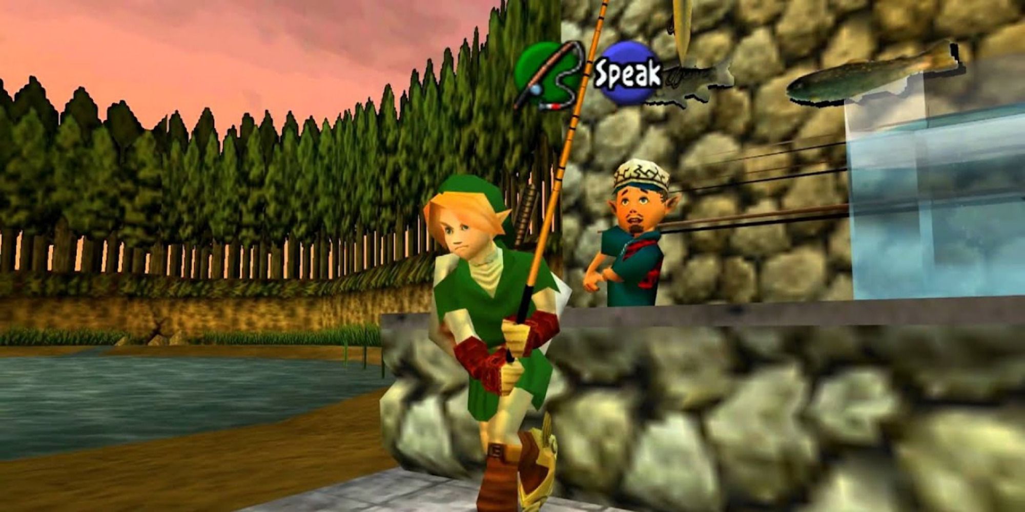 Fishing in Ocarina of Time