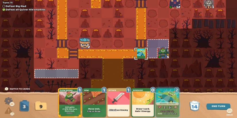 Playing a map in Floppy Knights