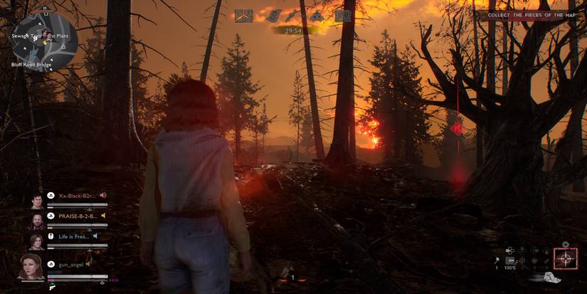 Exploring the world in Evil Dead The Game