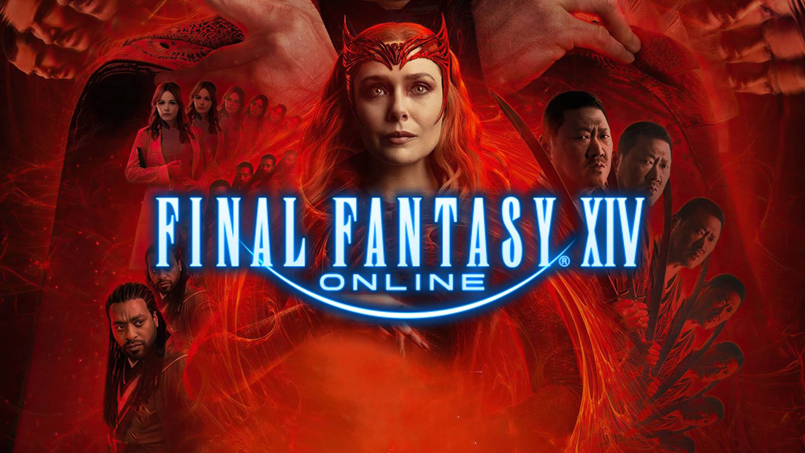 final fantasy 14 scarlet witch wanda maximoff cosplay glamour multiverse of madness