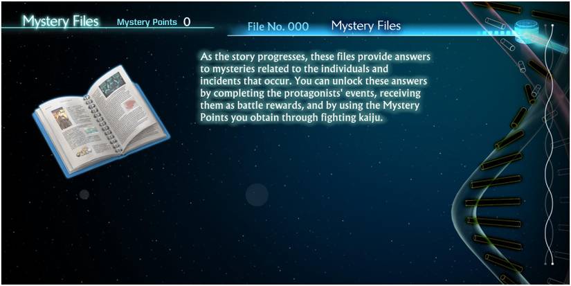 13 Sentinels Mystey Files Screen