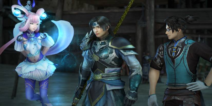 The trio in Dynasty Warriors Godseekers