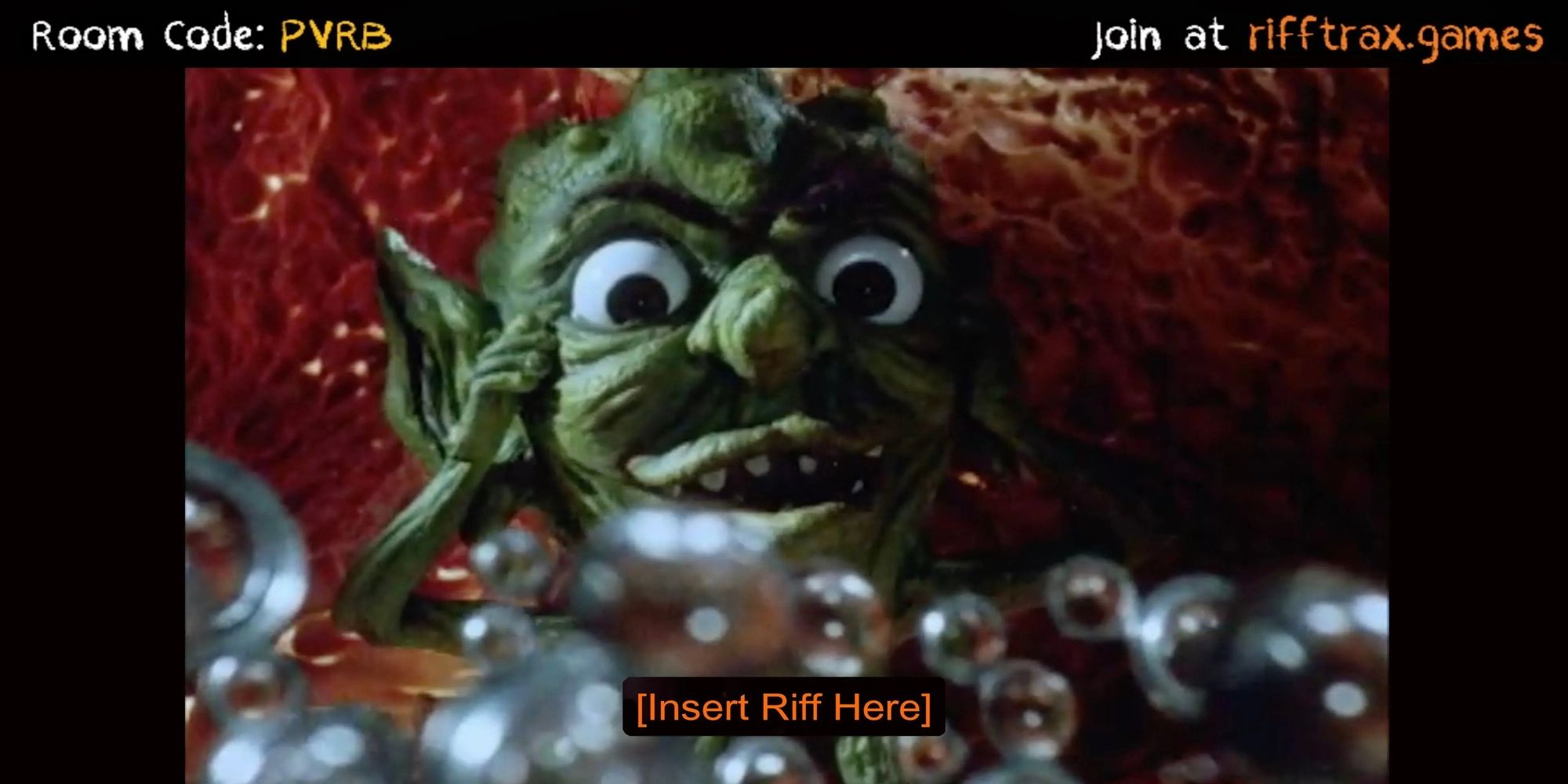 Image Depicting A Scene From A Film About To Be Riffed On In RiffTrax: The Game