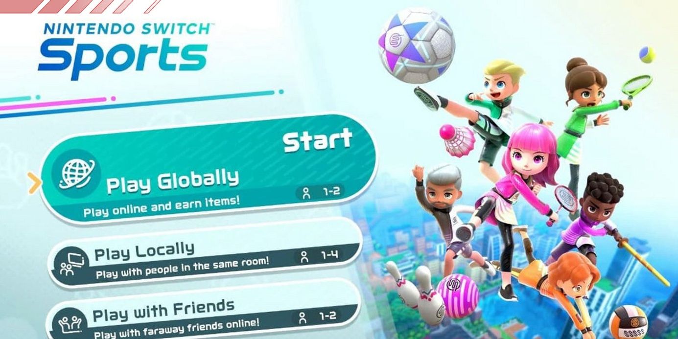 Play with players around the globe on the nintendo switch sports