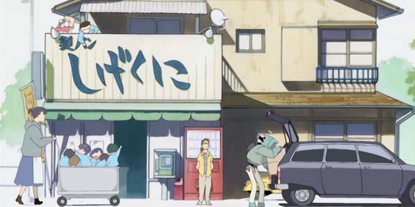 A scene featuring characters from FLCL
