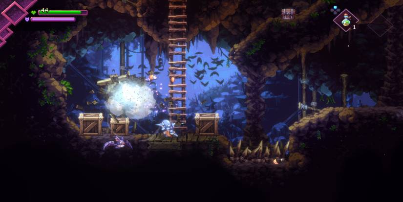 Fighting enemies in Souldiers