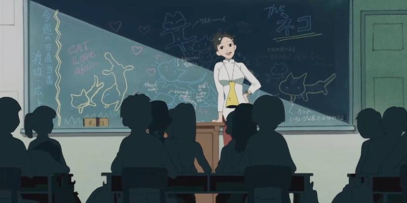 A scene featuring characters from FLCL
