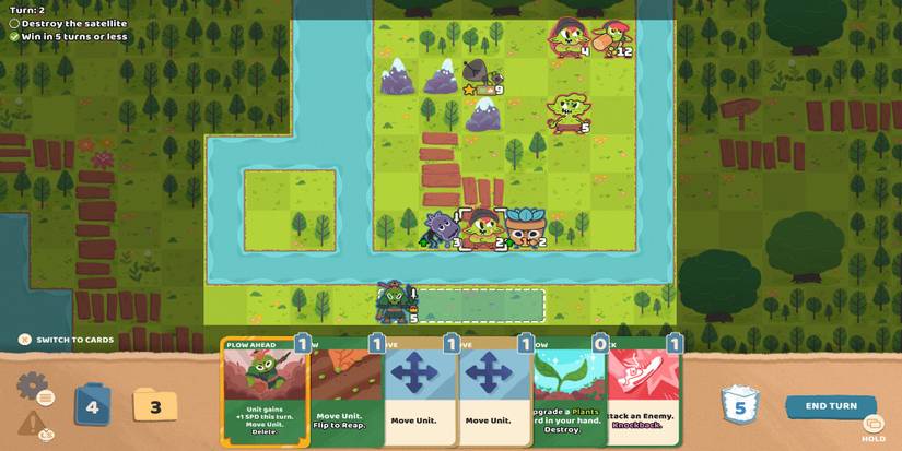 Playing a map in Floppy Knights