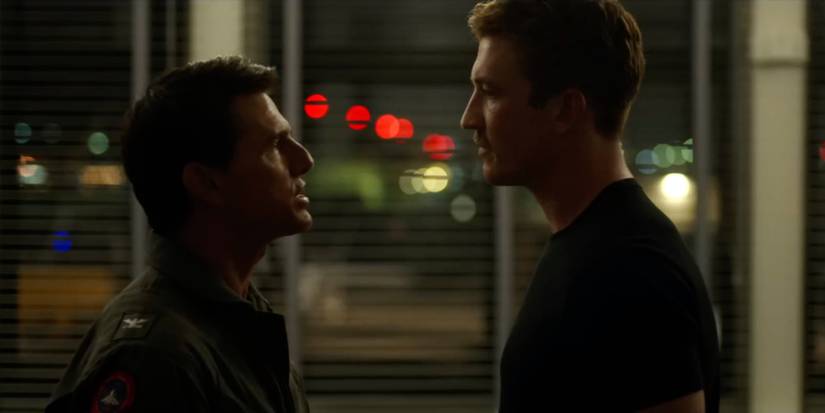 Maverick and Rooster from Top Gun Maverick