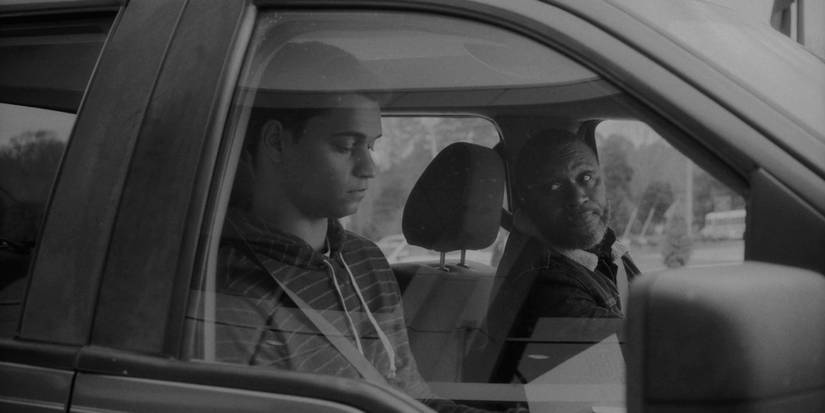 Aaron with his black dad in Atlanta