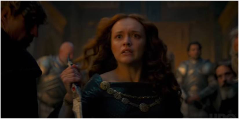 Alicent Hightower Holding The Catspaw Dagger