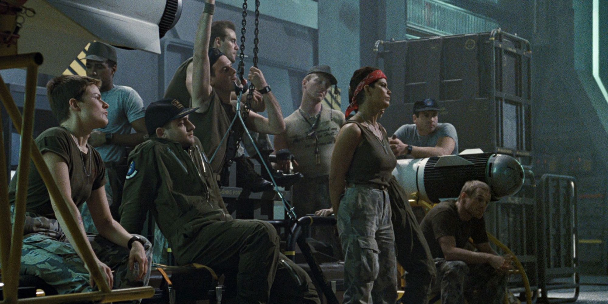 The Colonial Space Marines In Aliens