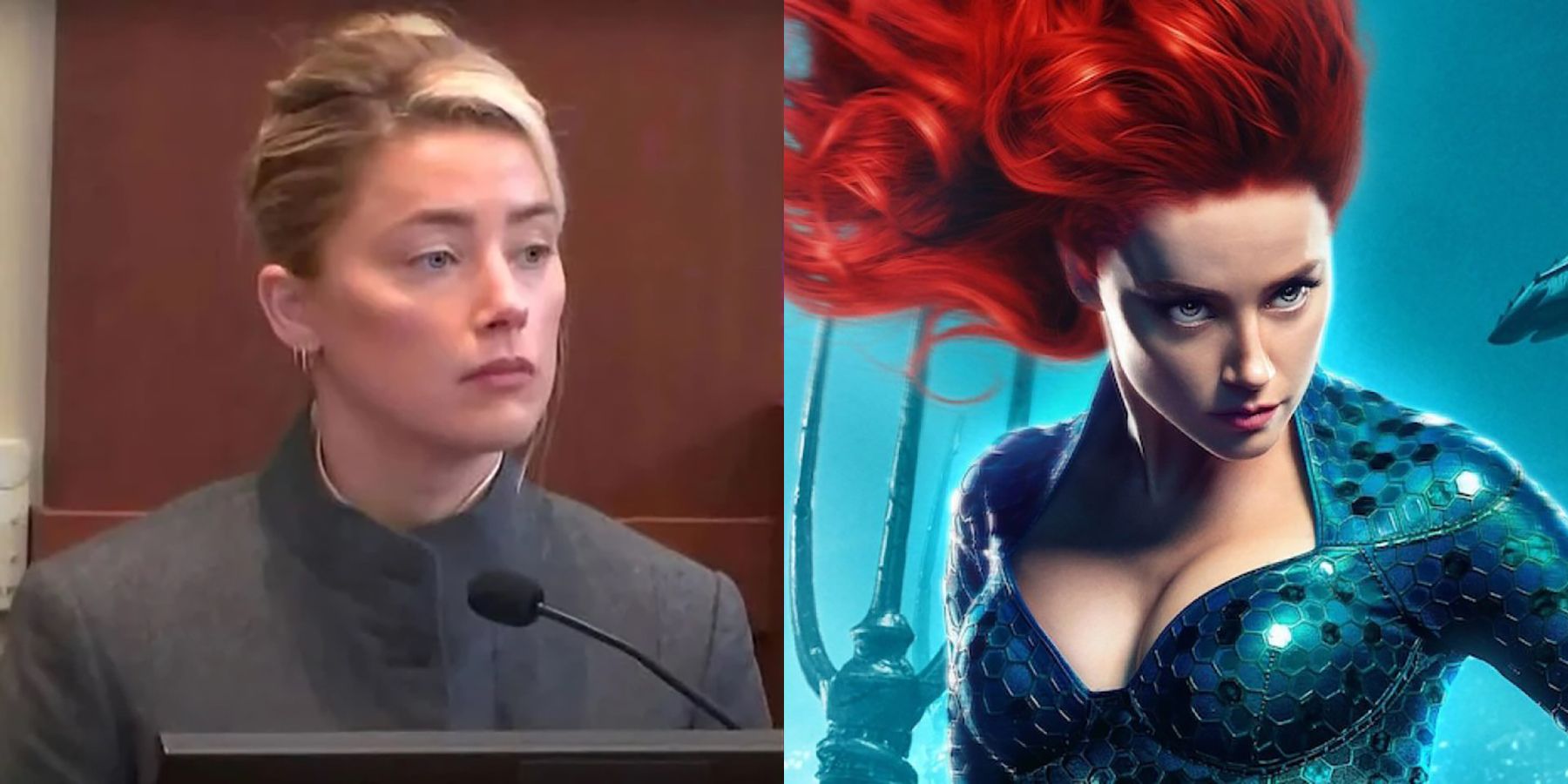 Amber Heard Aquaman 2 Johnny Depp Trial