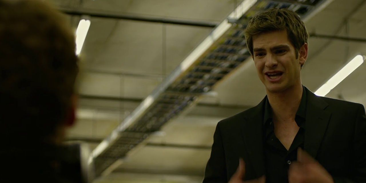 Andrew Garfield in The Social Network