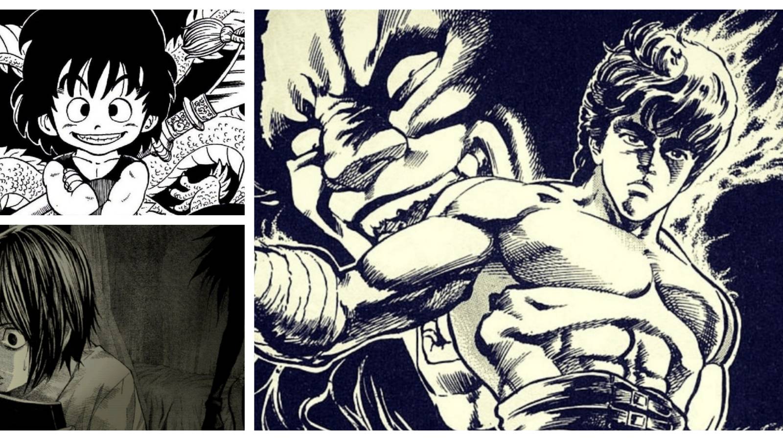 Anime One-Shots Dragonball Death Note Fist of the North Star