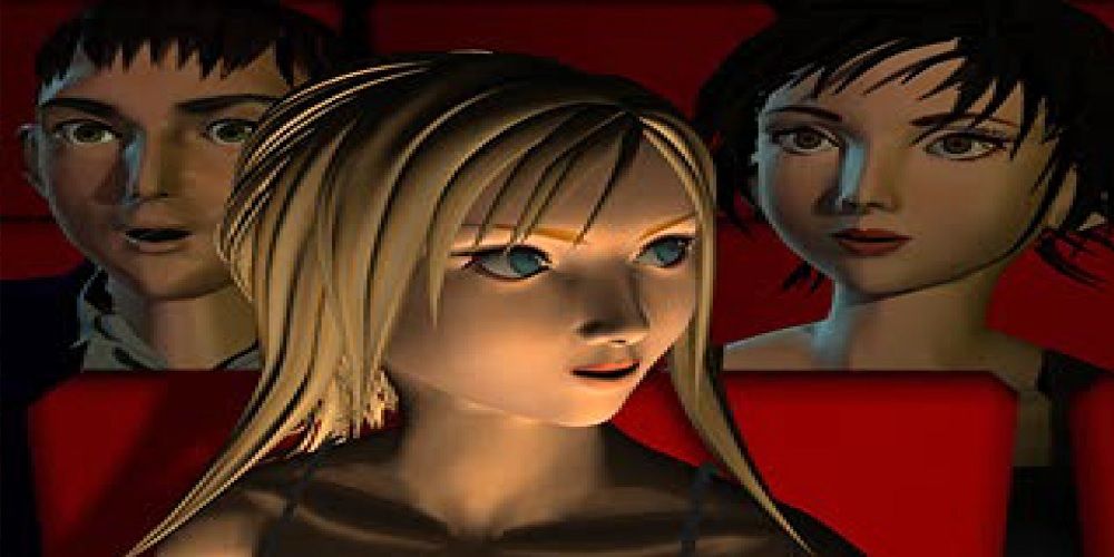 Aya Brea and two others in Carnegie Hall in the original Parasite Eve