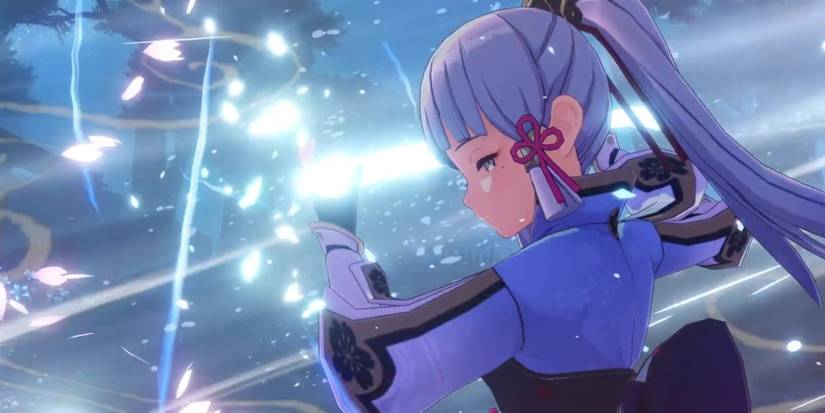 Ayaka’s-burst-animation-in-genshin-Impact-1