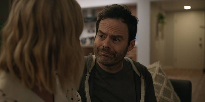 Barry smiles at Sally in Barry