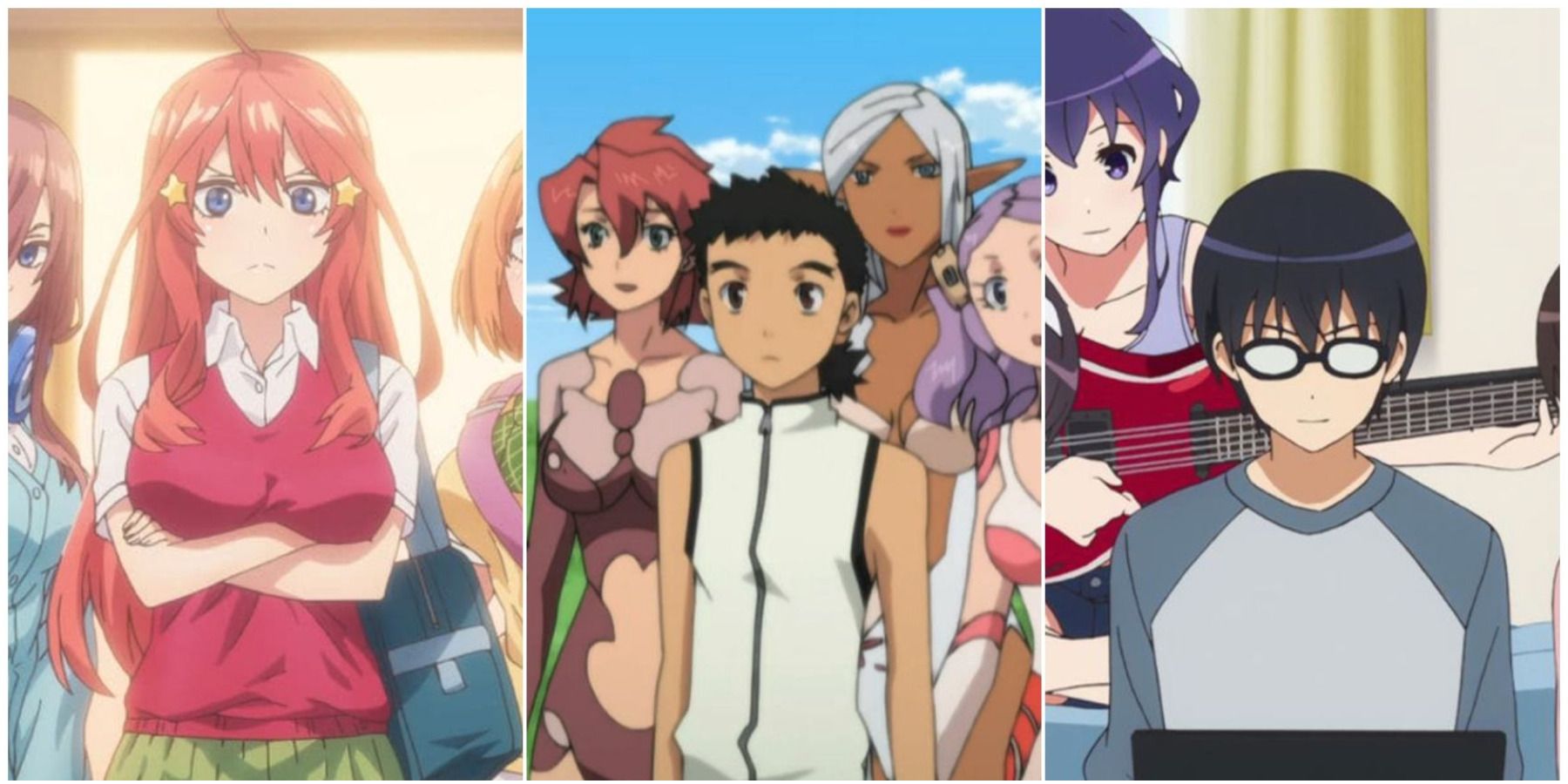 Top 10 Harem Anime Where The MC Is An Overpowered Transfer Student 