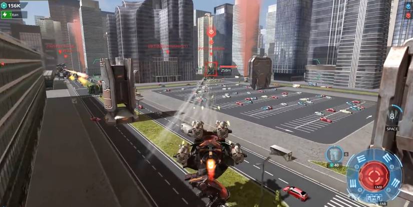 Best light weapons in War Robots - Rime - Player closes in on enemies for increased accuracy