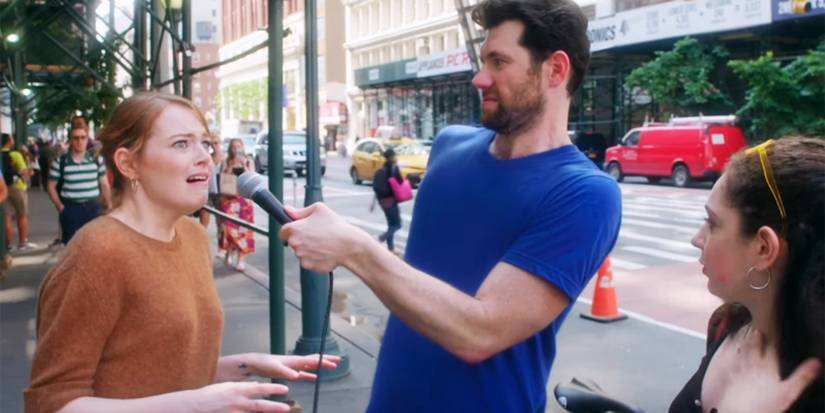 Billy On The Street with Emma Stone