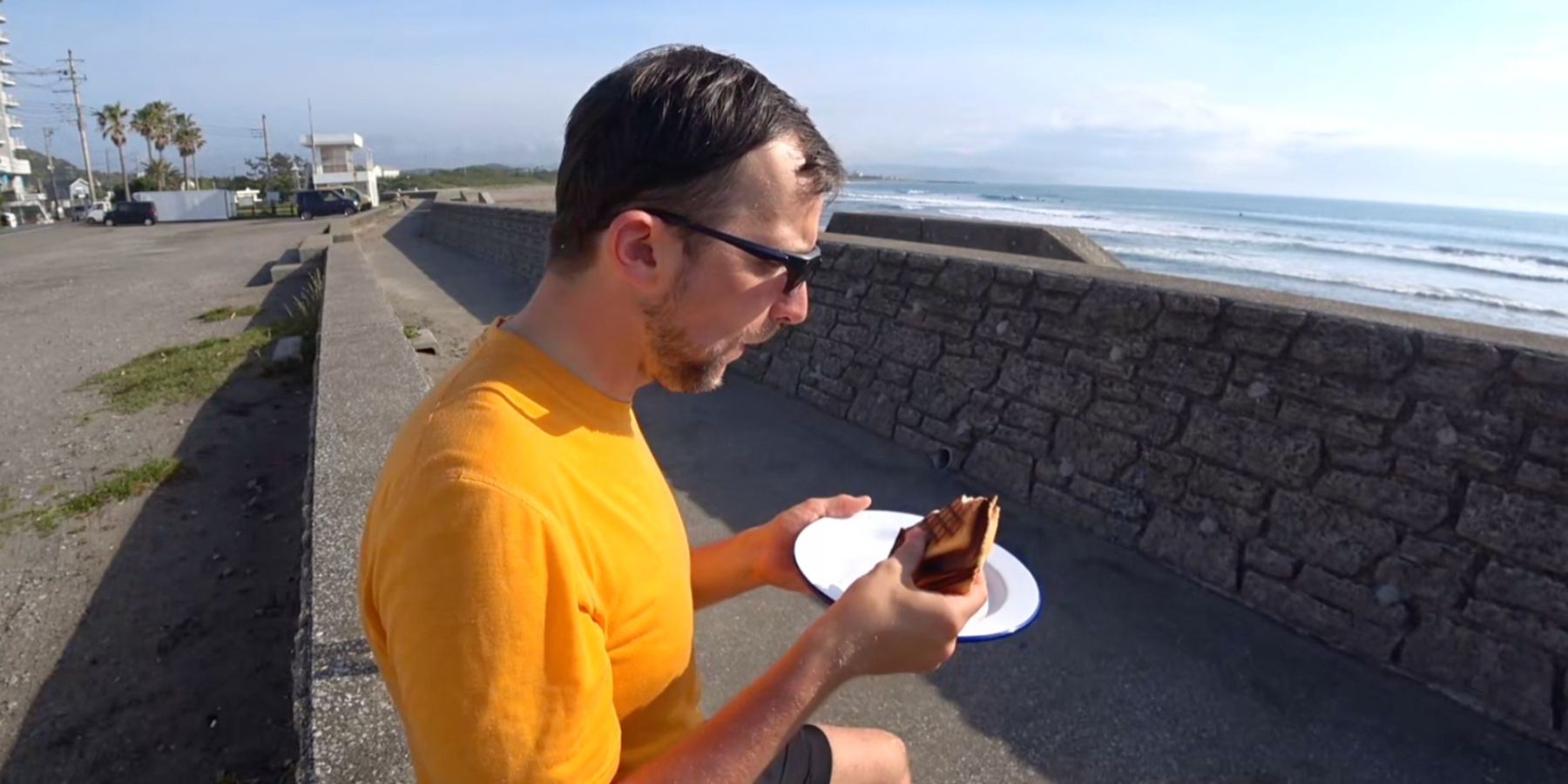 Bird Steals Food Out of Hands of IRL Twitch Streamer