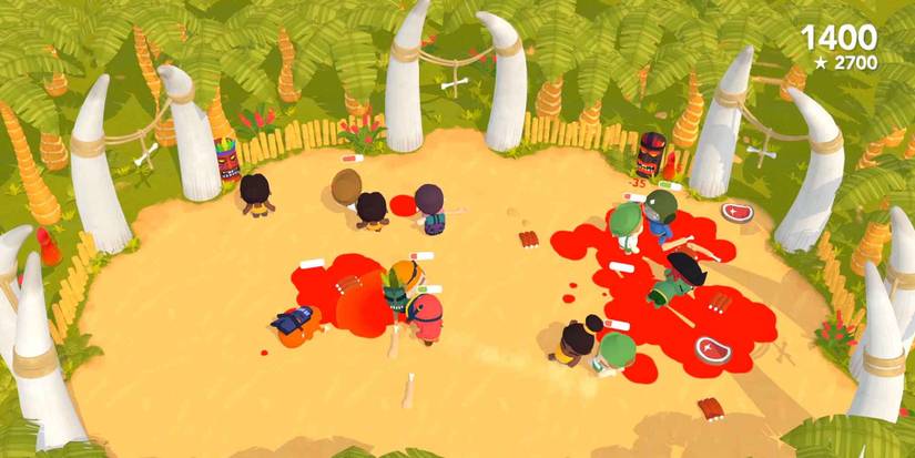 Hunting for ingredients in Cannibal Cuisine