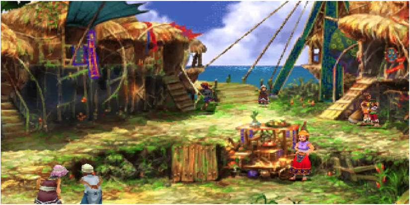 Chrono Cross town exploration