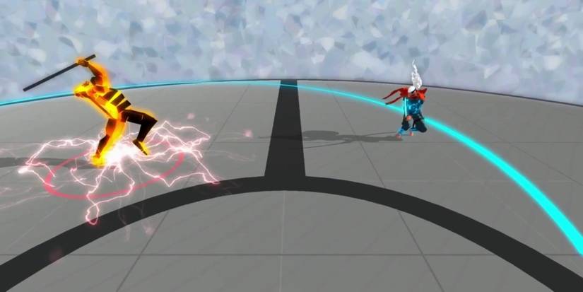 Close-quarters combat against Bernard in Furi