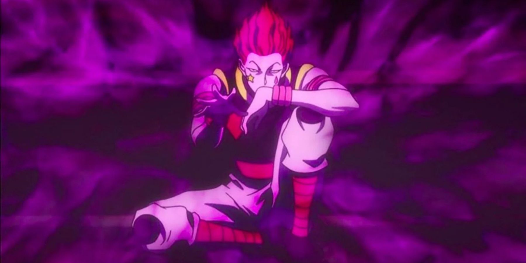 hisoka using bloodlust