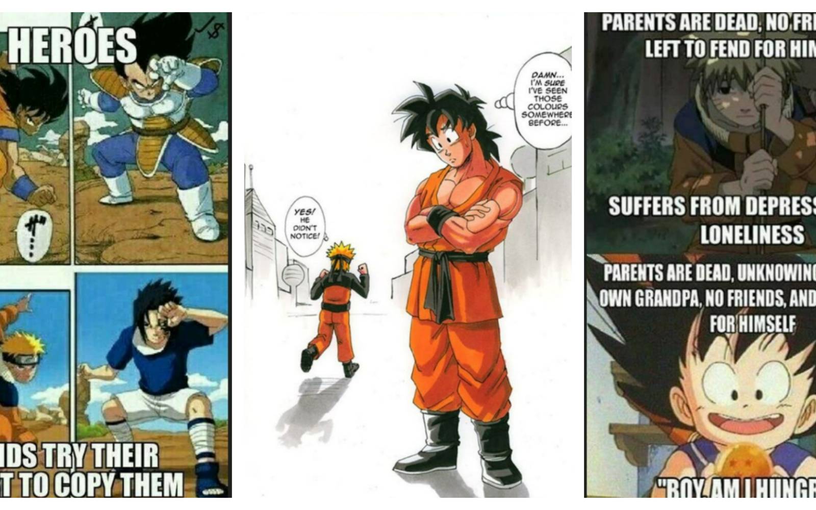 Hilarious Naruto Vs. Dragon Ball Memes