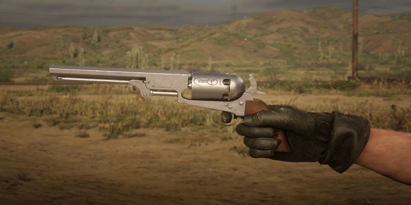 Red Dead Redemption 2 Colt 1851 in hand