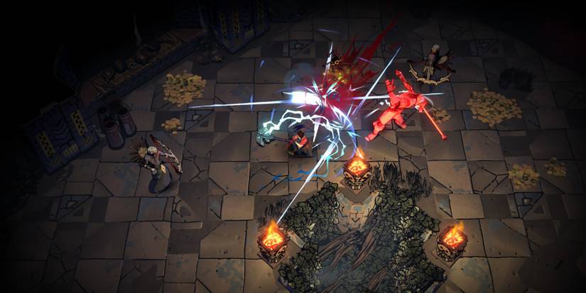 Curse of the Dead Gods - Attacking an enemy