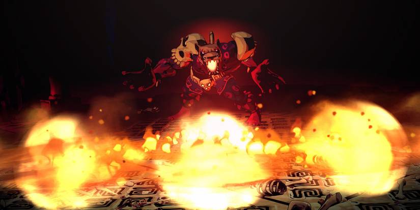 Curse of the Dead Gods - Fighting an enemy