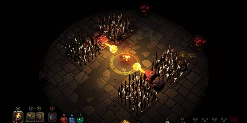 Curse of the Dead Gods - Traversing through the area