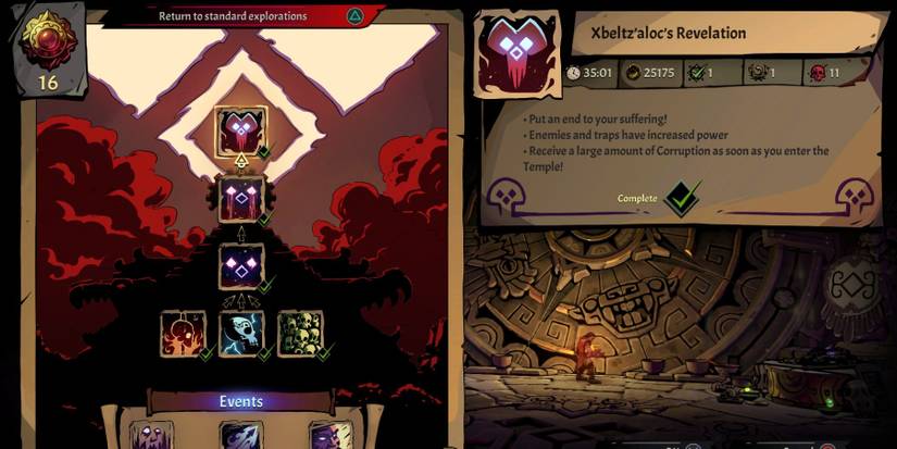 Curse of the dead gods Abnegation, Xbeltz'aloc's Blade