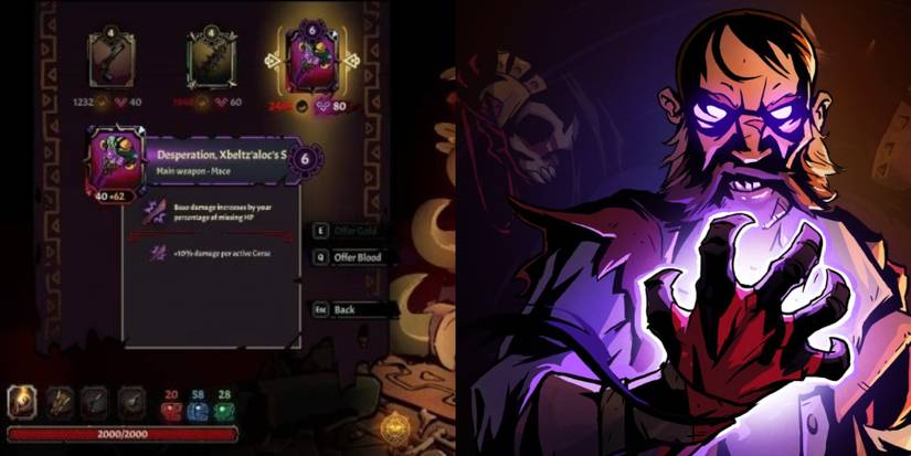 Curse of the dead gods Desperation