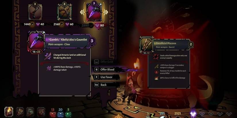 Curse of the dead gods Gambit, Xbeltz’aloc’s Gauntlet