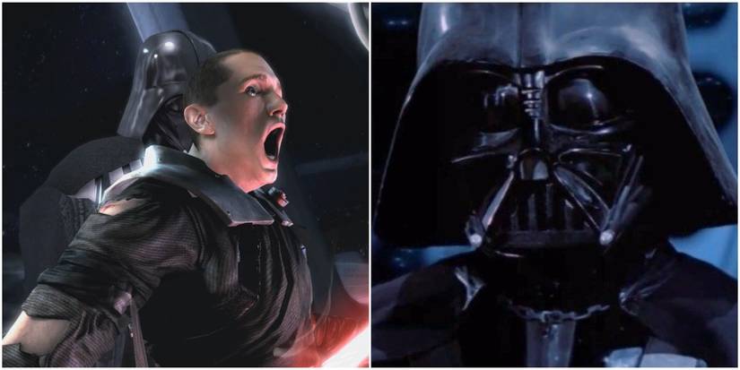 Darth Vader in Star Wars: The Force Unleashed and Return of the Jedi