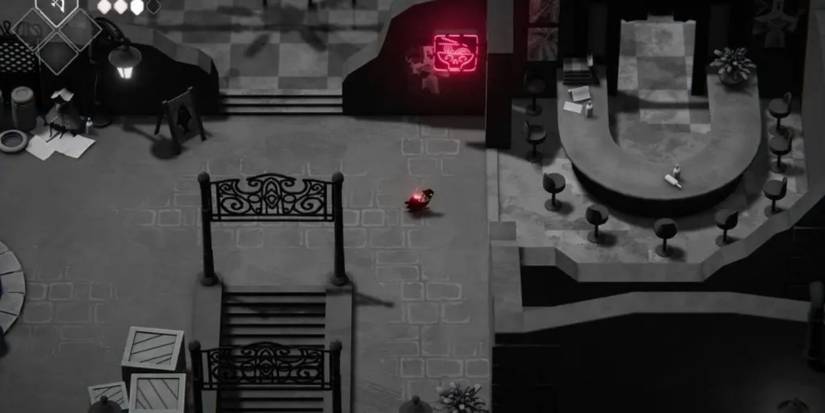 A player exploring in Death's Door